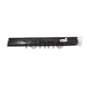 Термоусаживаемая трубка клеевая REXANT 24,0/6,0 мм, (4:1) черная, упаковка 20 шт. по 1 м