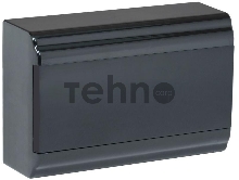 Корпус модульный IEK MKP13-N-01-12-41-K02 пл. нав. ЩРН-П-12 PRIME черный IP41