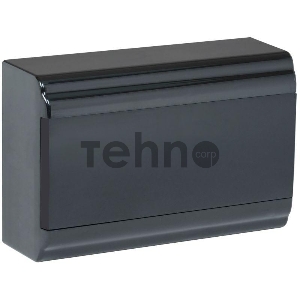Корпус модульный IEK MKP13-N-01-12-41-K02 пл. нав. ЩРН-П-12 PRIME черный IP41