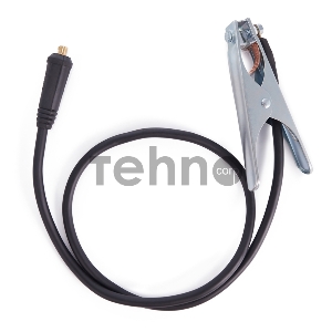 Сварочный кабель с клеммой заземления REXANT 25 мм² 300 А СКР 10-25 3 м