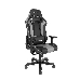 Игровое кресло DXRacer King чёрно-серое (OH/KS99/NG, экокожа, регулируемый угол наклона), фото 9