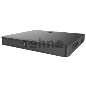 Видеорегистратор Uniview IP 32-х канальный 4K; Входящий поток на запись до 320Мбит/с; Поддерживаемые форматы сжатия: Ultra 265/H.265/H.264; Запись: разрешение до 4K; HDD: 2 SATA3 до 6Тб; декодирование