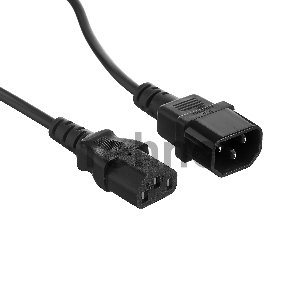 Кабель монитор-компьютер (UPS->уст-во) ExeGate Power EC-5P (С13->С14) VDE-250V-3*1,00-CU, 10A, 5м Кабель монитор-компьютер (UPS->уст-во) ExeGate Power EC-5P (С13->С14) VDE-250V-3*1,00-CU, 10A, 5м