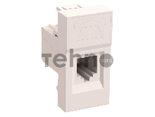 Розетка телефонная RJ-11 Iek (CKK-40D-RT1-K01) РКФ-10-00-П кат.3 (на 1 модуль) ПРАЙМЕР белая