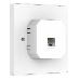 Точка доступа TP-Link Omada AC1200 wireless MU-MIMO Gigabit wall-plate Access Point, 1 Gigabit downlink port, 1 gigabit uplink port, 802.3af/at PoE in, wall plate mounting, support standalone mode and controlled by Omada SDN controller (Software/hardware/Cloud), фото 4