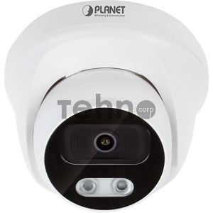 Камера видеонаблюдения IP внутренняя PLANET ICA-A4280 H.265 1080p Smart IR Dome IP Camera with Artificial Intelligence: Face Recognition (Face Detection, Tracking, Comparison), Intrusion, Loitering, Line Crossing, People Gathering Detection, 3.6mm Lens, S