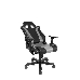 Игровое кресло DXRacer King чёрно-серое (OH/KS99/NG, экокожа, регулируемый угол наклона), фото 1