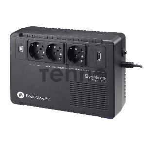 ИБП Systeme Electriс Back-Save, 400VA/240W, 230V, Line-Interactive, AVR, 3xSchuko, USB charge(type A), USB ИБП Systeme Electriс Back-Save, 400VA/240W, 230V, Line-Interactive, AVR, 3xSchuko, USB charge(type A), USB