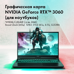 Ноутбук GMNG Skill Core i7 12700H 32Gb SSD1Tb NVIDIA GeForce RTX 3060 6Gb 15.6