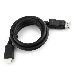Кабель DisplayPort-HDMI Gembird/Cablexpert  1м, 20M/19M, черный, экран, пакет(CC-DP-HDMI-1M), фото 1