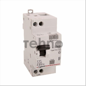 Выключатель Legrand 419396 RX3 АВДТ 30мА 6А 1П+Н AC Выключатель Legrand 419396 RX3 АВДТ 30мА 6А 1П+Н AC