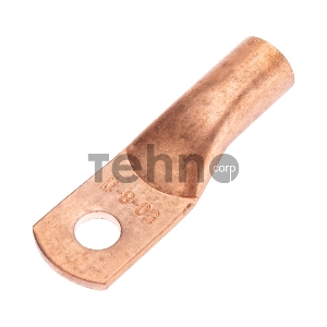 Наконечник медный ТМ 50-8-11 (50мм² - Ø8мм) (в упак. 100 шт.) REXANT