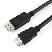 Кабель DisplayPort-HDMI Gembird/Cablexpert  1м, 20M/19M, черный, экран, пакет(CC-DP-HDMI-1M), фото 2