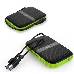 Внешний жесткий диск Silicon Power USB 3.0 4Tb SP040TBPHDA60S3K A60 Armor 2.5" черный/зеленый, фото 6