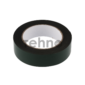 Двухсторонний скотч REXANT, черная, вспененная ЭВА основа, 30 мм, ролик 5 м