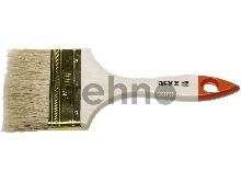 Кисть флейцевая DEXX, деревянная ручка, натуральная щетина, индивидуальная упаковка, 100мм