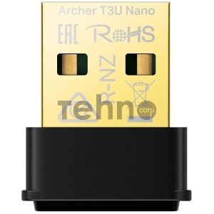 Ультракомпактный Wi-Fi USB-адаптер TP-Link Archer T3U Nano AC1300 с поддержкой MU-MIMO