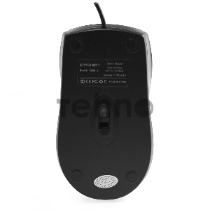 Мышь CROWN CMM-31 (Black) (3 кнопки; 1000DPI; Длина провода: 1.3м; USB; Soft-touch пластик ,Plug & Play) Мышь CROWN CMM-31 (Black) (3 кнопки; 1000DPI; Длина провода: 1.3м; USB; Soft-touch пластик ,Plug & Play)