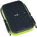 Внешний жесткий диск Silicon Power USB 3.0 4Tb SP040TBPHDA60S3K A60 Armor 2.5" черный/зеленый, фото 7