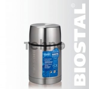 Термос BIOSTAL-АВТО с широким горлом,суповой, с термочехлом, 0,7 л.