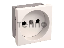 Розетка Iek CKK-40D-RSB2-K01-K РКС-20-20-П-К  без з/к 2к (на 2 модуля) ПРАЙМЕР белая IEK