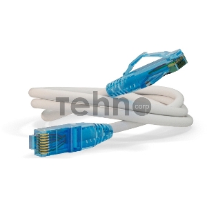 Патч-корд Hyperline PC-LPM-UTP-RJ45-RJ45-C6-3M-LSZH-WH Патч-корд U/UTP, Cat.6, LSZH, 3 м, белый