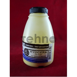 Тонер для Kyocera TK-5140Y, P6130/M6030/M6530 Yellow (фл. 100г) 5K Black&White Premium
