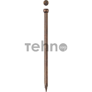 Гвозди финишные, с покрытием венге, 30 х 1.4 мм, 50 шт, ЗУБР