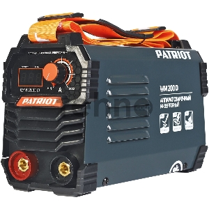 Сварочный аппарат Patriot WM200D инвертор ММА 9.1кВт