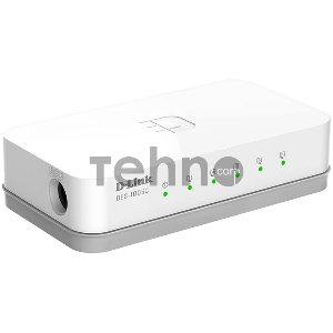 Коммутатор D-Link DES-1005C/B1A, 5-port UTP 10/100Mbps Auto-sensing, Stand-alone, Unmanaged Palm-top Fast Ethernet Switch