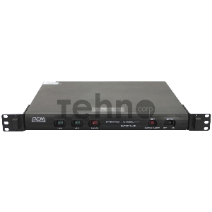 Источник бесперебойного питания Powercom King Pro RM, Интерактивная, 1000 ВА / 800 Вт, Rack, IEC, LCD, USB, USB