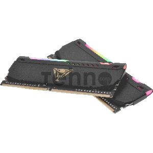 Оперативная память DDR 4 DIMM 16Gb (8Gbx2) PC25600, 3200Mhz, CL18, PATRIOT Viper Steel RGB (PVSR416G320C8K) (retail)