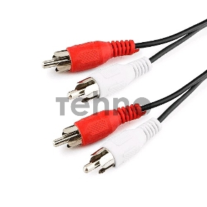 Кабель аудио Cablexpert CCA-2R2R-10, 2xRCA / 2xRCA, 3м Кабель аудио Cablexpert CCA-2R2R-10, 2xRCA / 2xRCA, 3м