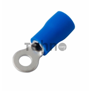 Наконечник кольцевой изолированный ø 3.2 мм 1.5-2.5 мм² (НКи 2.5-3/НКи2-3) синий REXANT