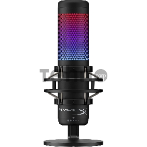 Микрофон проводной HyperX QuadCast S 3м черный