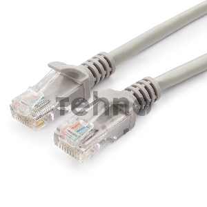 Коммутационный шнур Комм шнур, UTP, кат 5e,  0.25м с RJ45 (серый)