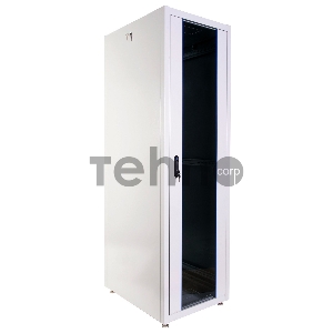 Шкаф телекоммуникационный напольный ЭКОНОМ 42U (600 × 600) дверь металл 2 шт.
