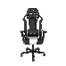 Игровое кресло DXRacer King чёрно-белое (OH/KS99/NW, экокожа, регулируемый угол наклона), фото 3