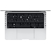 Ноутбук Apple MacBook Pro A2442 M1 Pro 8 core 16Gb SSD512Gb/14 core GPU 14.2" (3024x1964)/ENGKBD Mac OS silver WiFi BT Cam (Английская клавиатура), фото 5