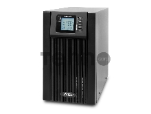 Источник бесперебойного питания PowerMan Online 2000VA Black (Online-Double conversion/LCD Display/USB/Software/RJ11/45,RS-232)