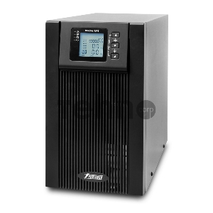 Источник бесперебойного питания PowerMan Online 2000VA Black (Online-Double conversion/LCD Display/USB/Software/RJ11/45,RS-232)