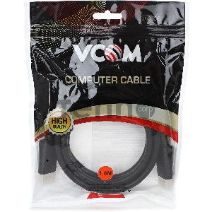 Кабель VCOM VHD6220-1.8MO Кабель соединительный DISPLAY PORT 1,8м