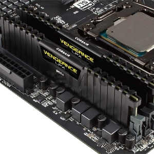 Модуль памяти Corsair DDR4, 3600MHz 64GB 2x32GB Dimm, Unbuffered, 18-22-22-42, XMP 2.0, Vengeance LPX black, Black PCB, 1.35V