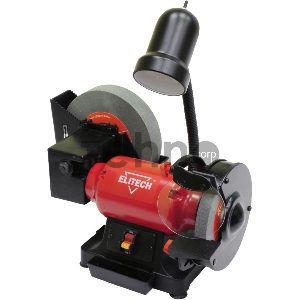 Точило ELITECH СТ300MC  300Вт 2850об/мин круг 150x20x32,200x40x20мм с охлажд., подсветка