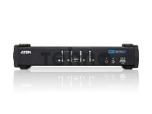 Переключатель ATEN KVM Switch CS1764A-AT-G 4-х портовый USB 2.0 DVI KVMP™-переключатель (KVM Switch)