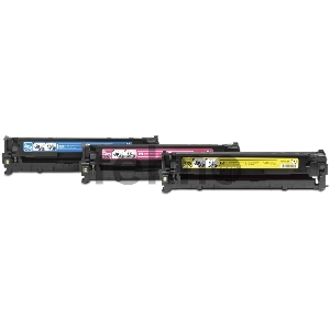 Тонер-картридж набор HP CF370AM № 305A голубой/пурпурный/желтый CLJ M451 (CE411A+CE412A+CE413A)