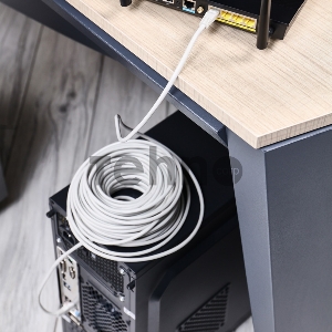 Rexant Пaтч-корд U/UTP, категория 5e, RJ45-RJ45, неэкранированный, PVC серый, 25м