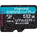 Флеш карта Kingston microSD 512GB microSDXC Class 10 UHS-I U3 V30 Canvas Go Plus 170MB/s, фото 5