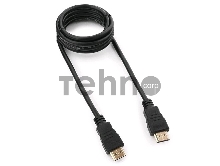 Кабель HDMI Гарнизон GCC-HDMI-1.8М, 1.8м, v1.4, M/M, черный, пакет