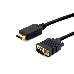 Кабель DisplayPort->VGA Cablexpert CCP-DPM-VGAM-6, 1,8м, 20M/15M, черный, экран, пакет, фото 1